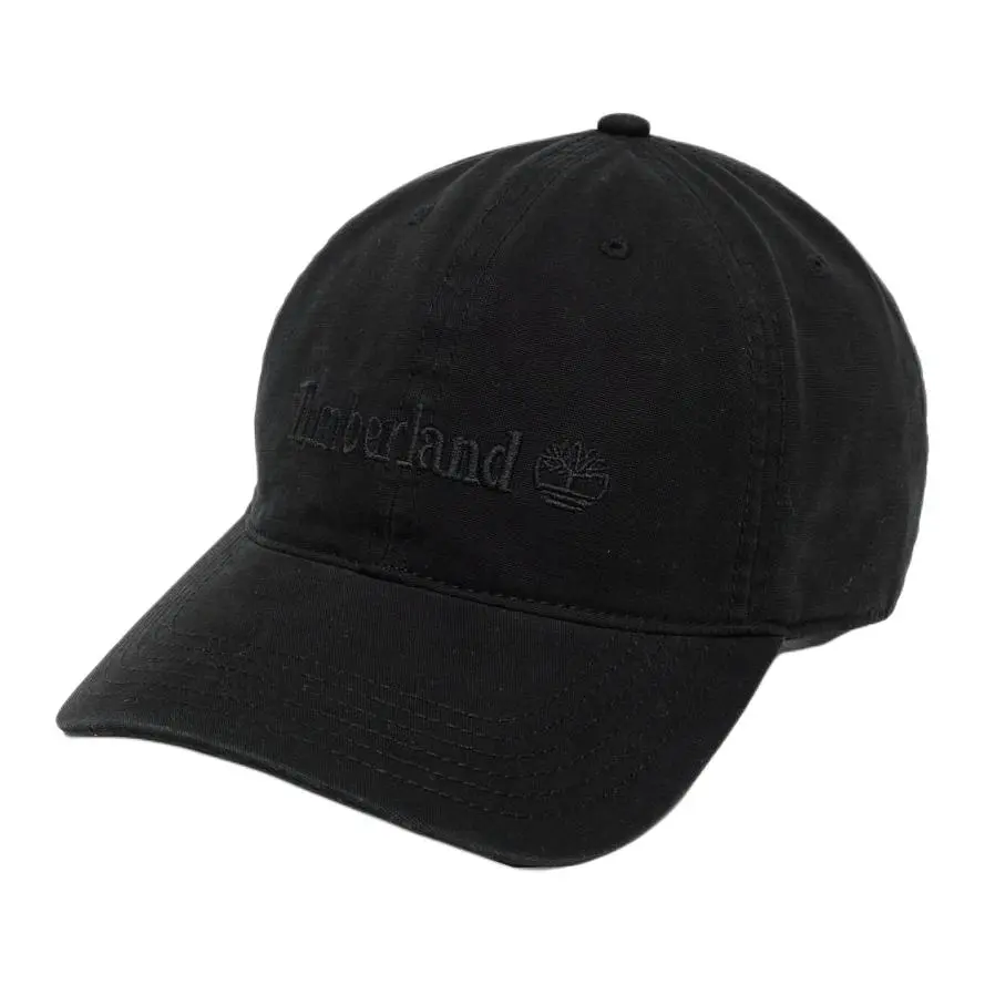 Timberland Original Design Cotton Baseball Caps Men's Black