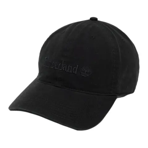 Timberland Original Design Cotton Baseball Caps Men's Black