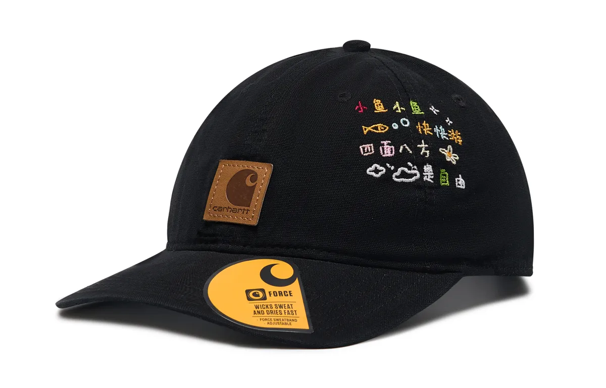 Carhartt Cotton Baseball Caps Unisex Black