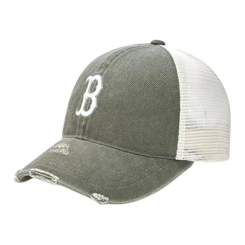 MLB Cotton, Polyester Baseball Caps Unisex Green