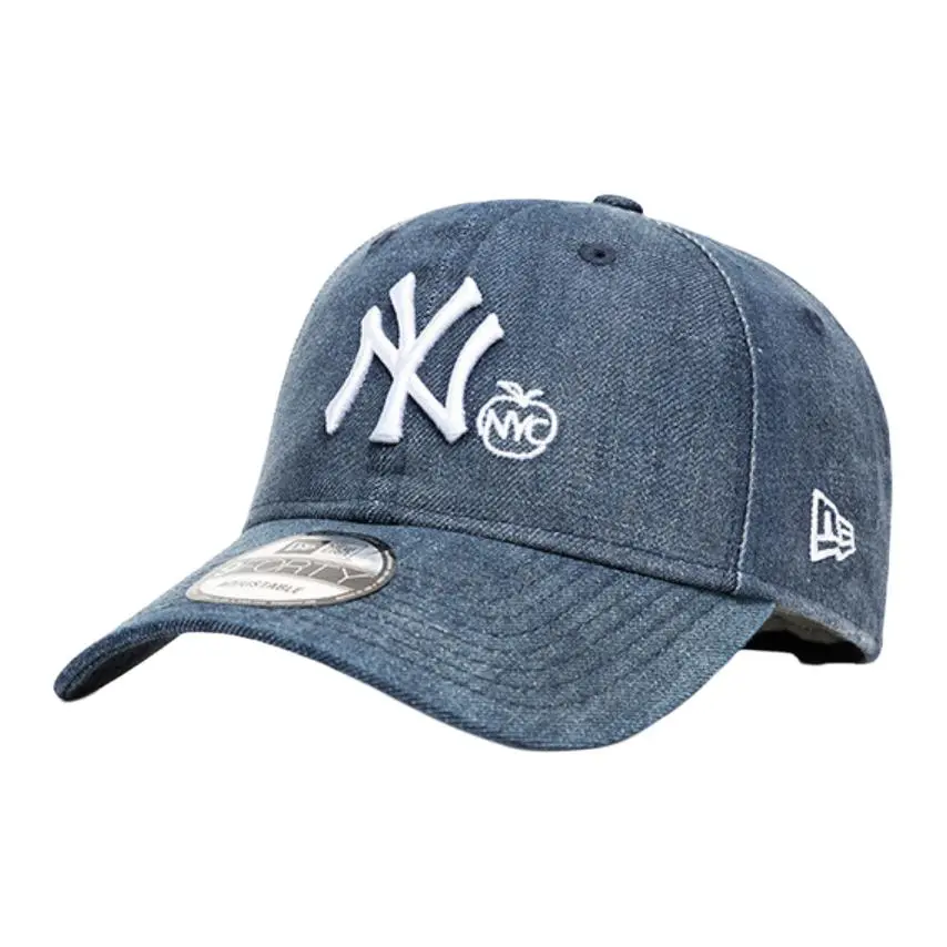 New Era Cotton, Polyester Baseball Caps Unisex Blue