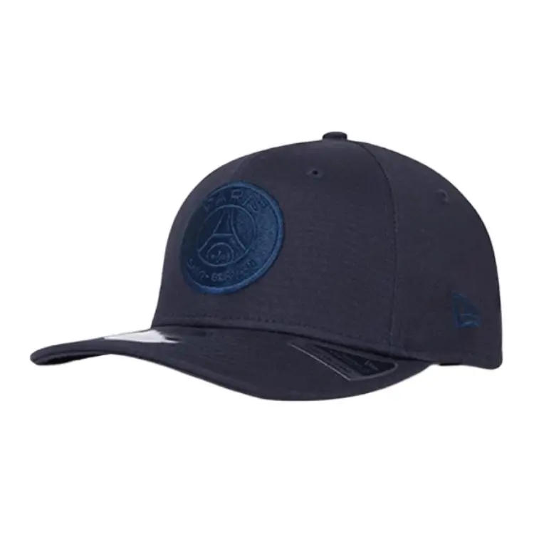 New Era Cotton Elastane Baseball Caps Unisex Navy Blue