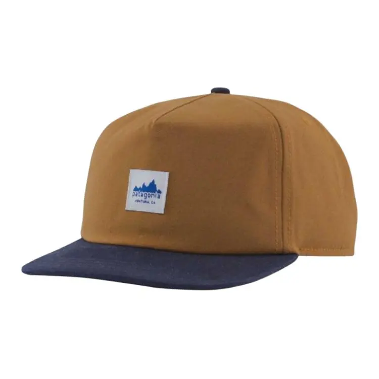Patagonia Cotton Baseball Caps Unisex Brown