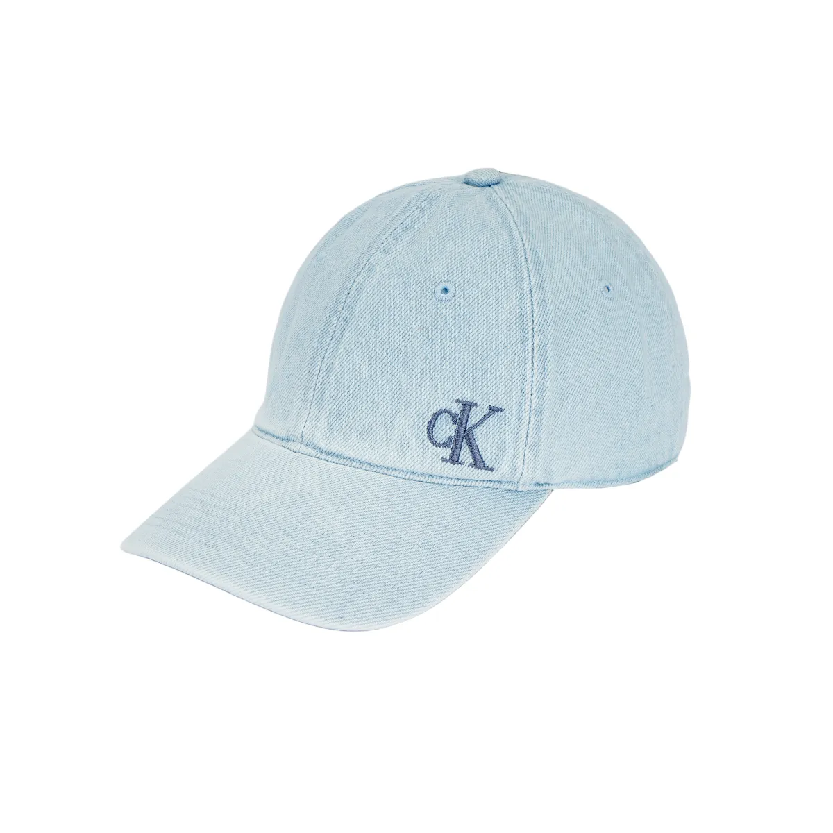 CALVIN KLEIN Cotton Baseball Caps Unisex Blue