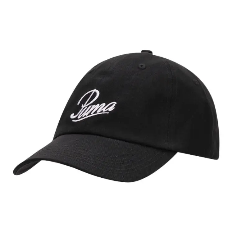 PUMA Cotton Baseball Caps Unisex Black