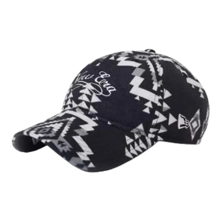New Era Baseball Caps Unisex Black White