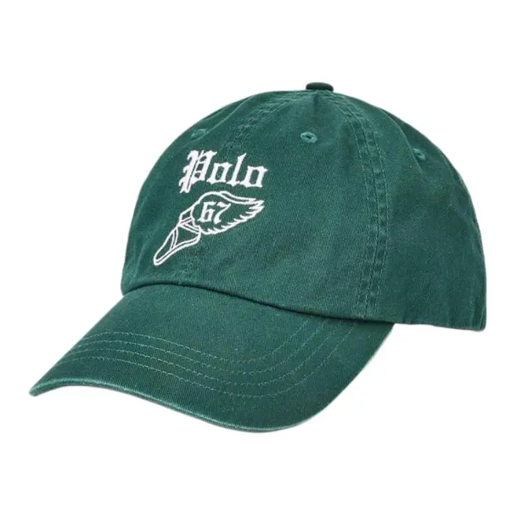 Polo Ralph Lauren Cotton Baseball Caps Unisex Green