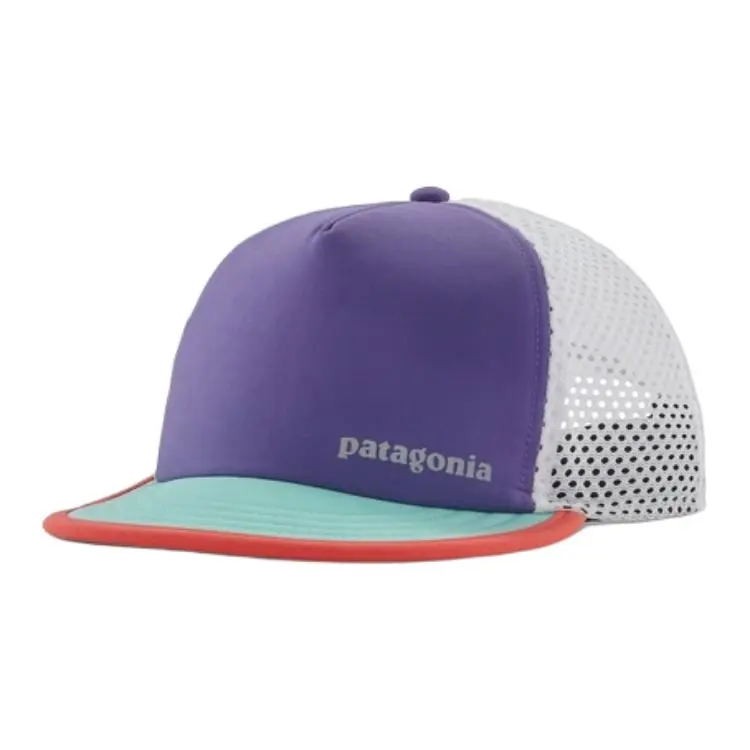 Patagonia Recycled Nylon Baseball Caps Unisex Purple