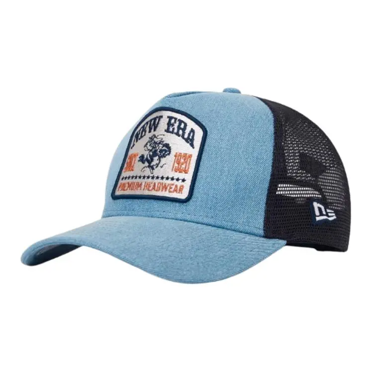 New Era Cotton, Polyester Baseball Caps Unisex Blue