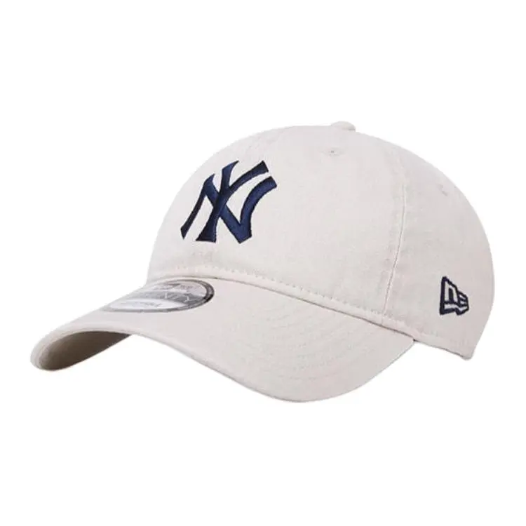 New Era Cotton Baseball Caps Unisex Ecru