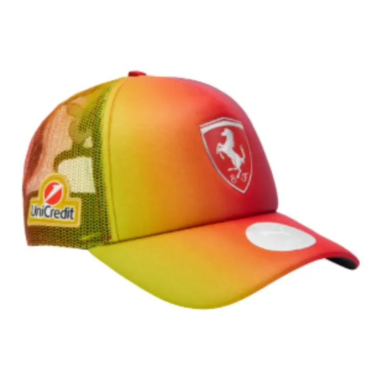 PUMA Polyester Baseball Caps Unisex Gradient