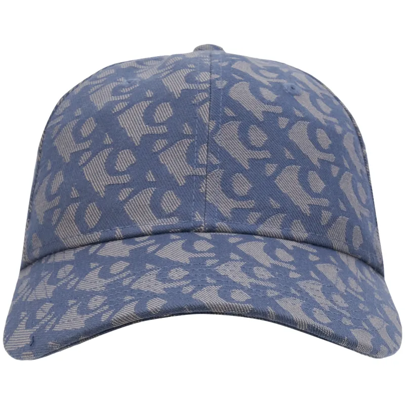 CALVIN KLEIN Polyester Baseball Caps Unisex Elegant Gray