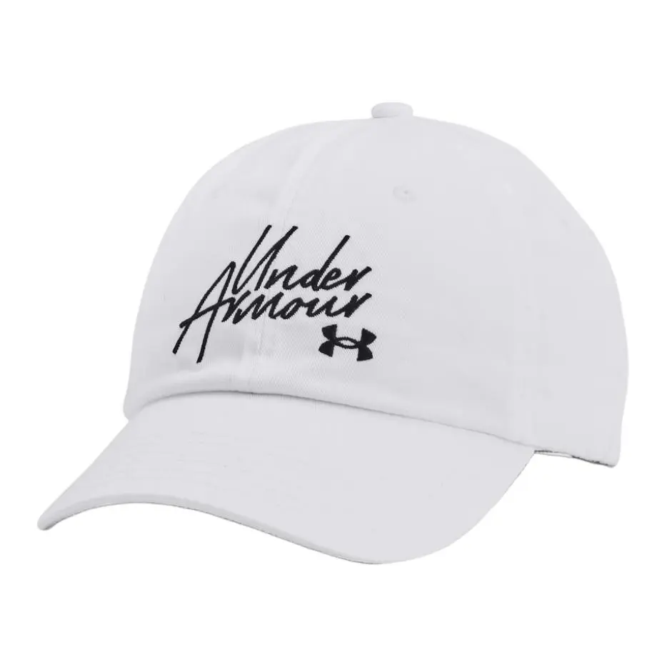 Under Armour Cotton Baseball Caps Women's White