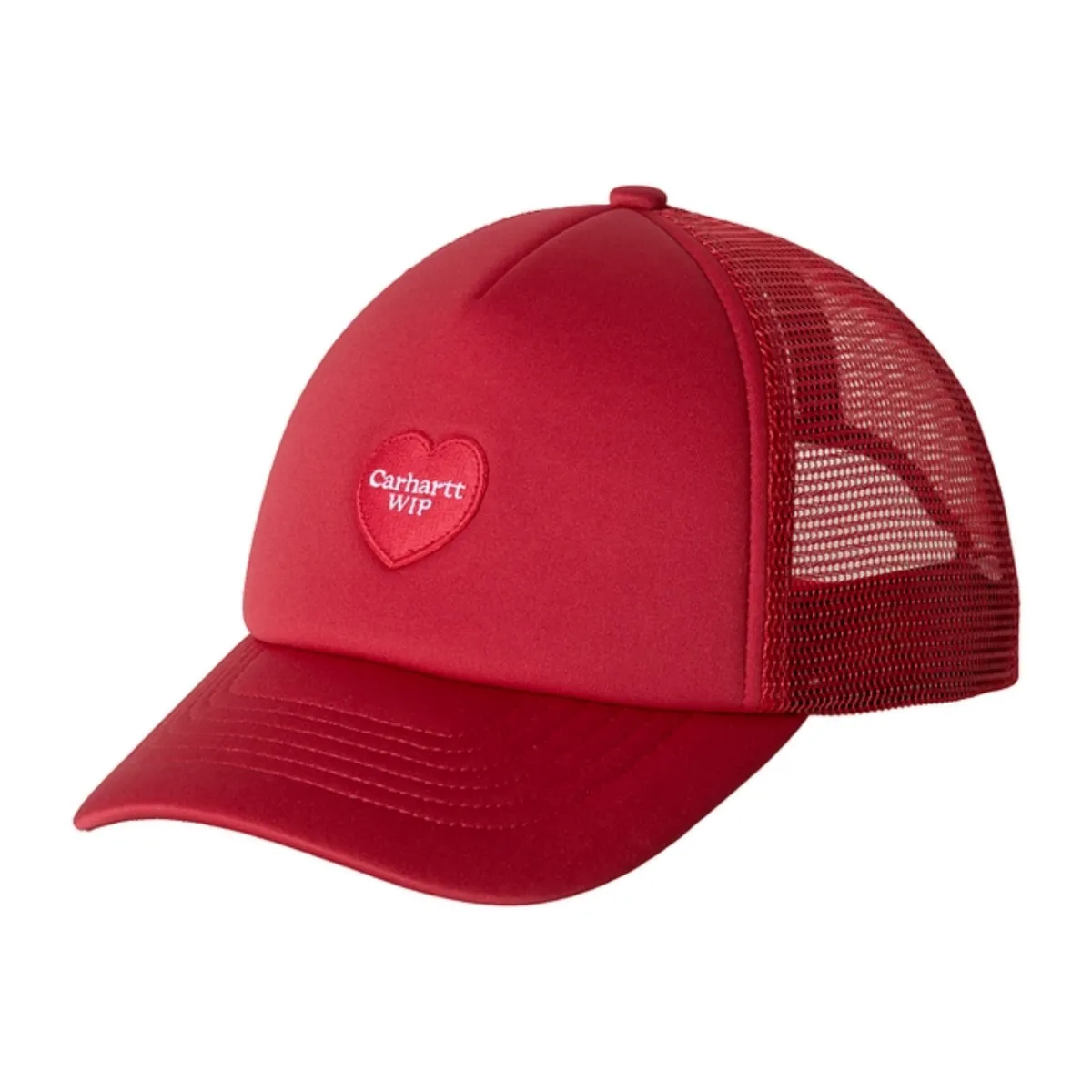 Carhartt Wip heart-patch trucker cap
