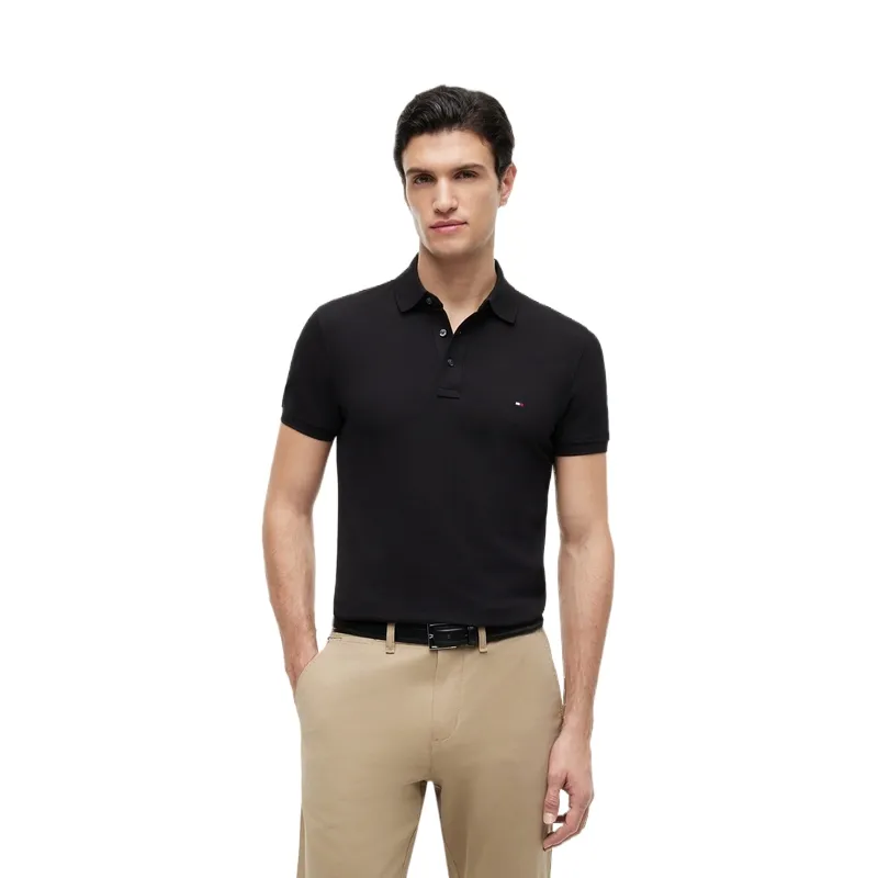 Tommy Hilfiger Polo Shirt Men's Black
