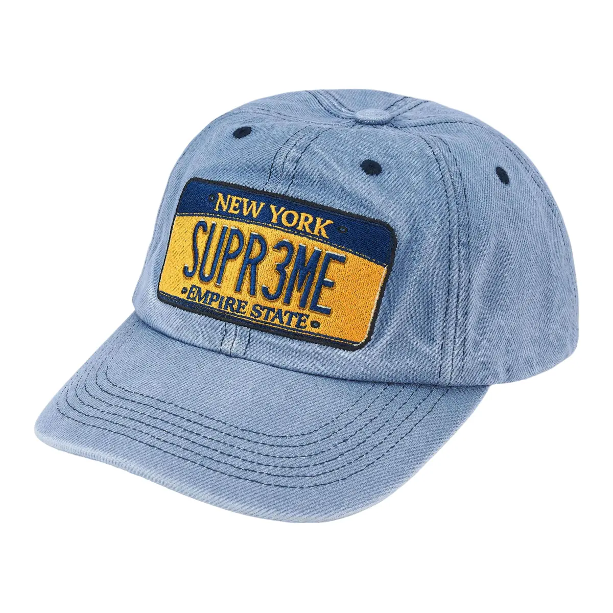 Supreme License Plate 6 Panel FW25