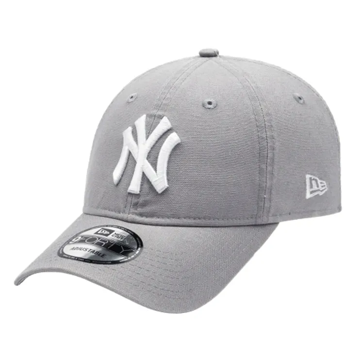 New Era Cotton Baseball Caps Unisex Gray