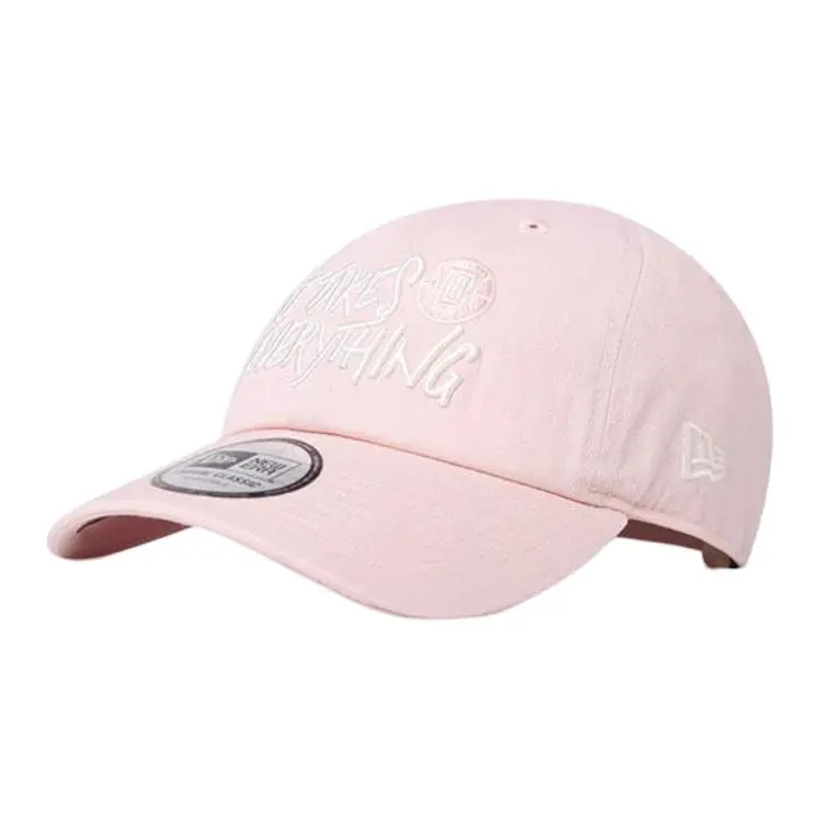 New Era Cotton Baseball Caps Unisex Pink