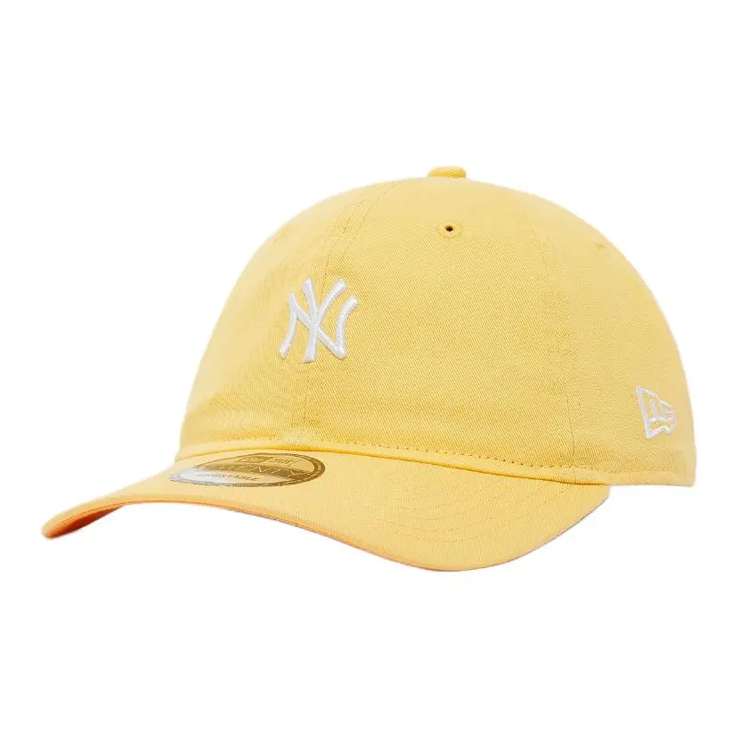 New Era Cotton Baseball Caps Unisex Yellow