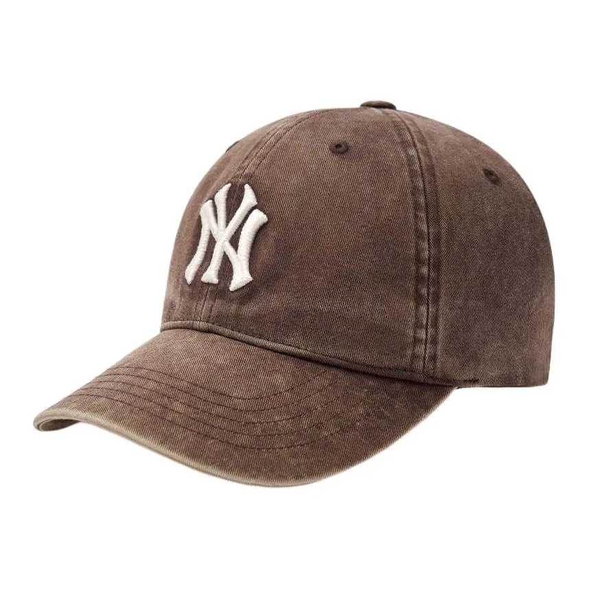 MLB Cotton Baseball Caps Unisex Brown