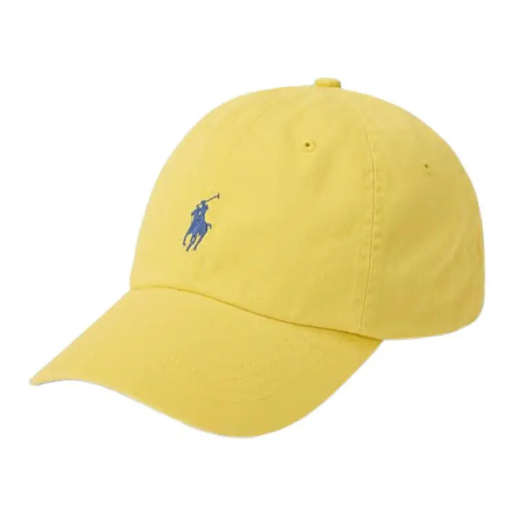 Polo Ralph Lauren Cotton Baseball Caps Unisex Yellow