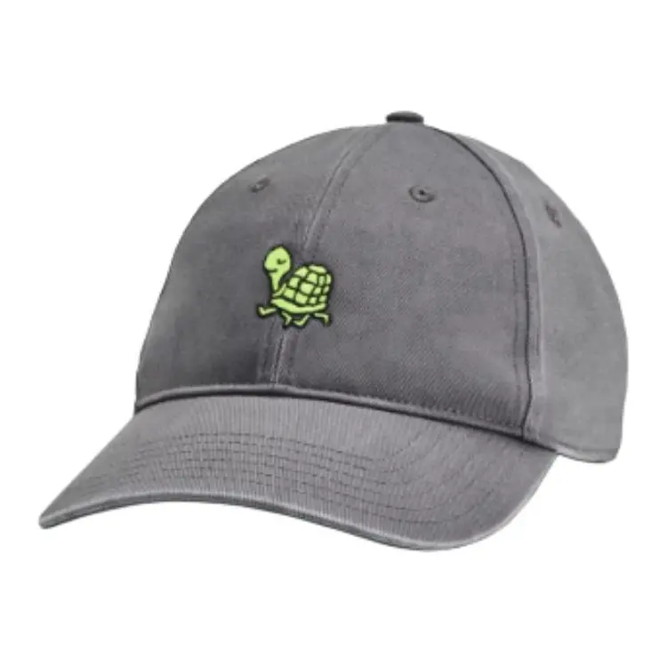 Under Armour Brand Logo Cotton Baseball Caps Unisex Gray