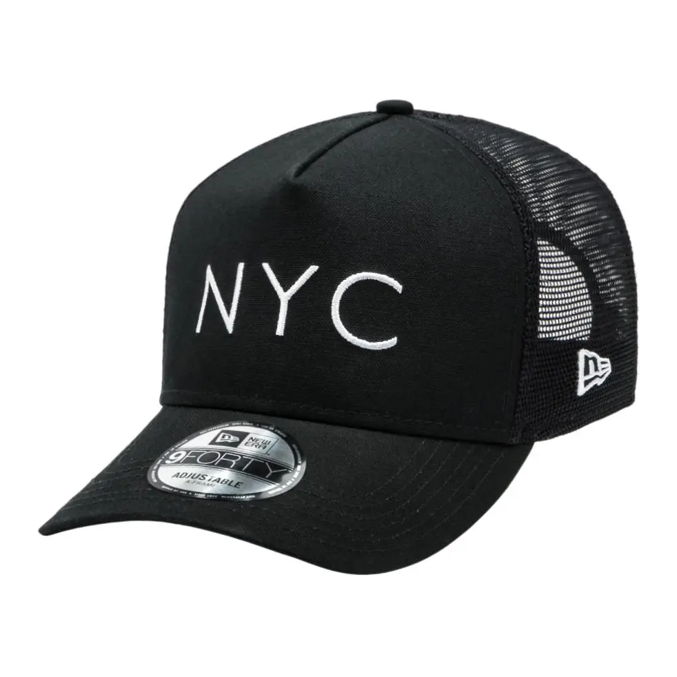 New Era Cotton, Polyester Baseball Caps Unisex Black