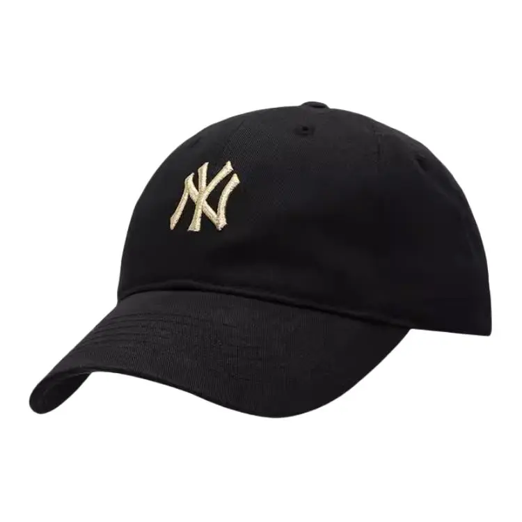 MLB Cotton Baseball Caps Unisex Black
