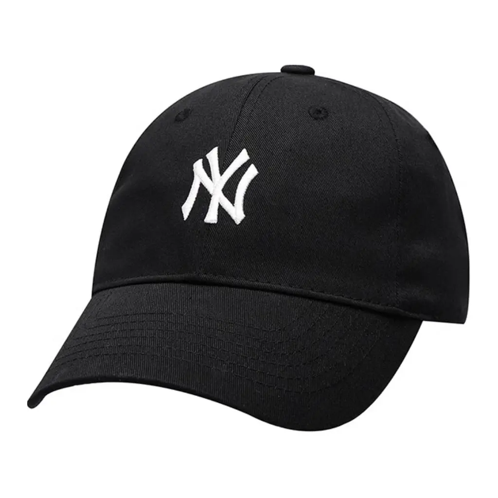 MLB Original Design Cotton Baseball Caps Unisex Black