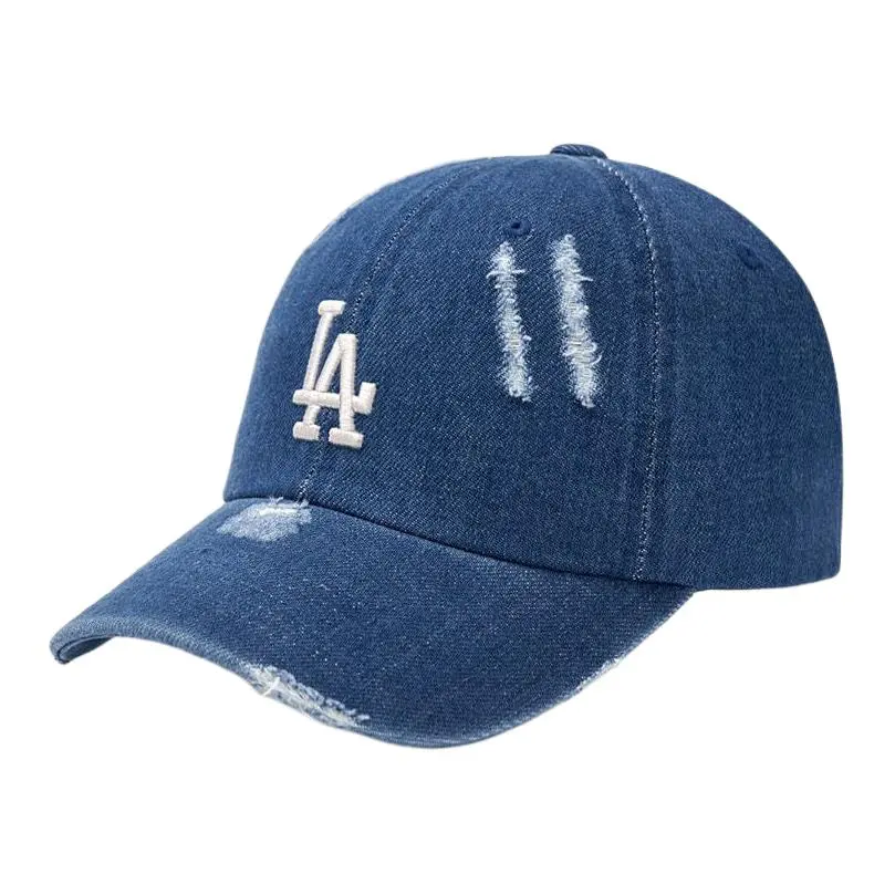 MLB Cotton Baseball Cap Sun Protection Sports & Outdoors Unisex Navy Blue