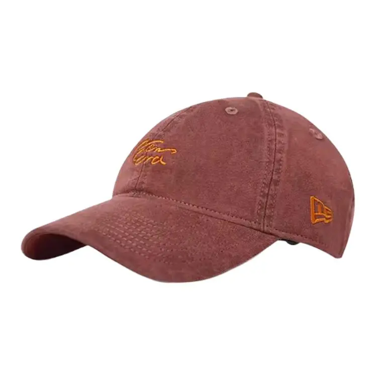 New Era Cotton, Polyester Baseball Caps Unisex Brown