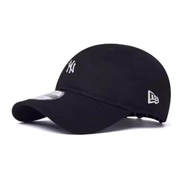 New Era Cotton Baseball Caps Unisex Black