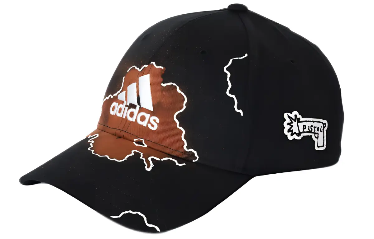 Adidas Cotton Baseball Caps Unisex Black