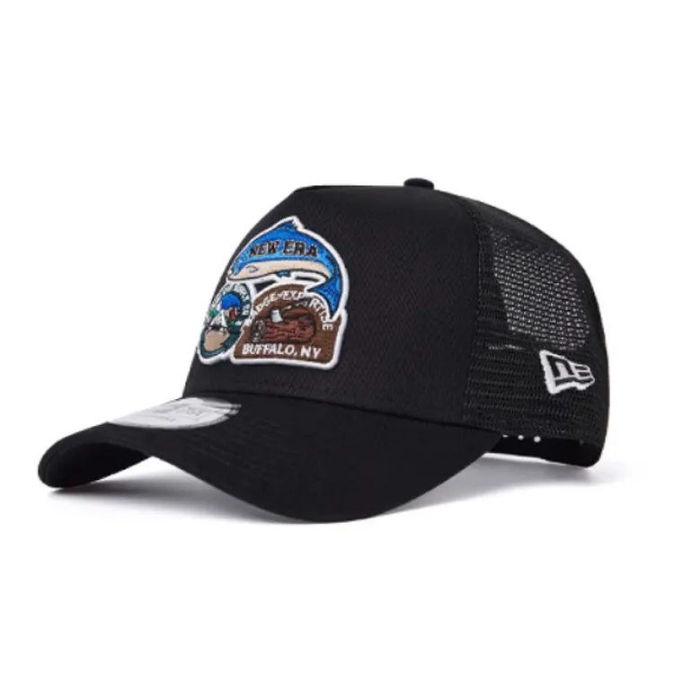 New Era Polyester Baseball Caps Unisex Black
