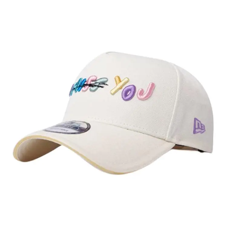 New Era Polyester Baseball Caps Unisex White