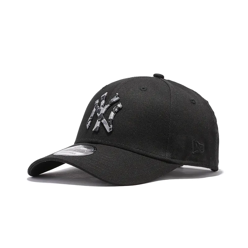 New Era Cotton Baseball Caps Unisex Black