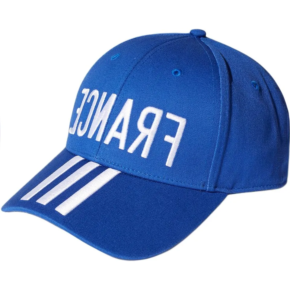 Adidas Cotton Baseball Caps Unisex Blue