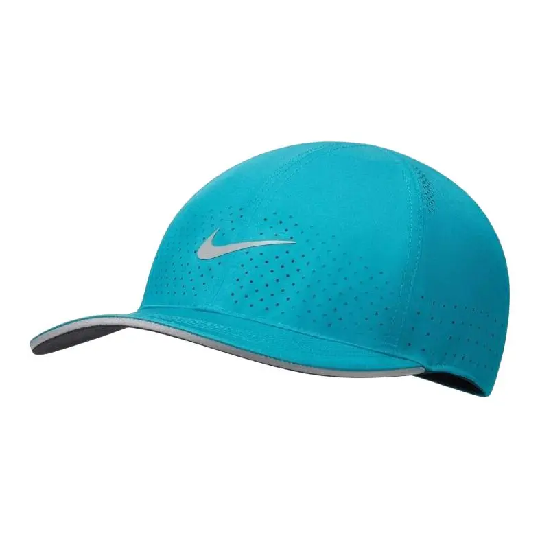 Nike Recycled Polyester Baseball Caps Unisex Blue