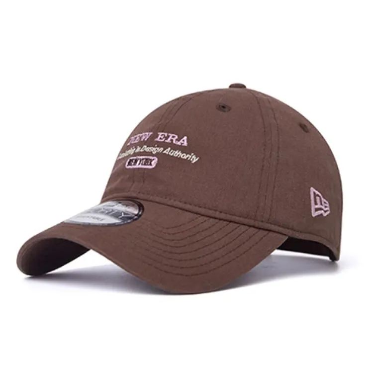 New Era Cotton Baseball Caps Unisex Brown