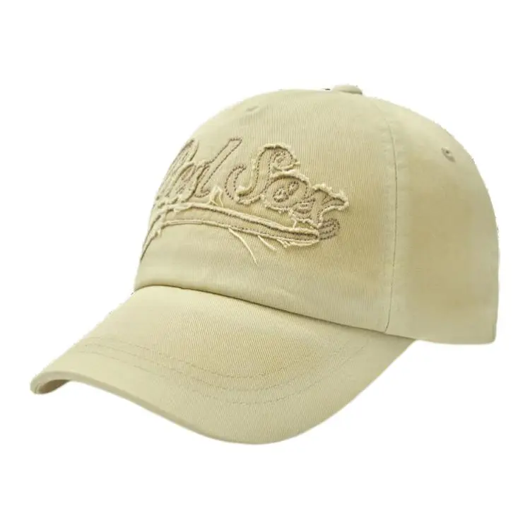 MLB Cotton Baseball Caps Unisex Yellow