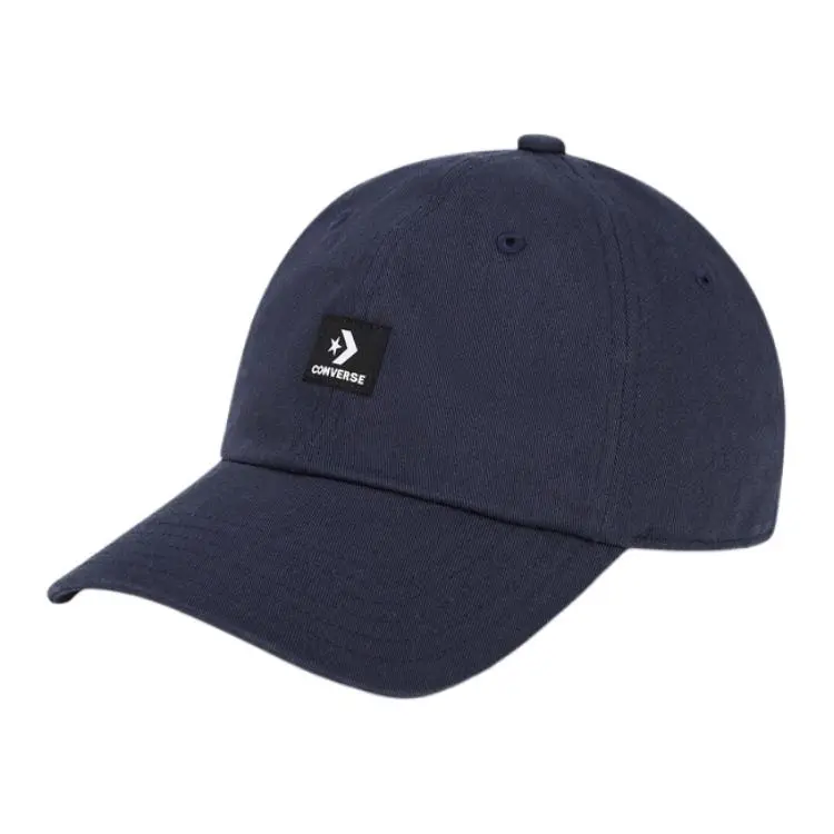 Converse Cotton Baseball Caps Unisex Marine Blue