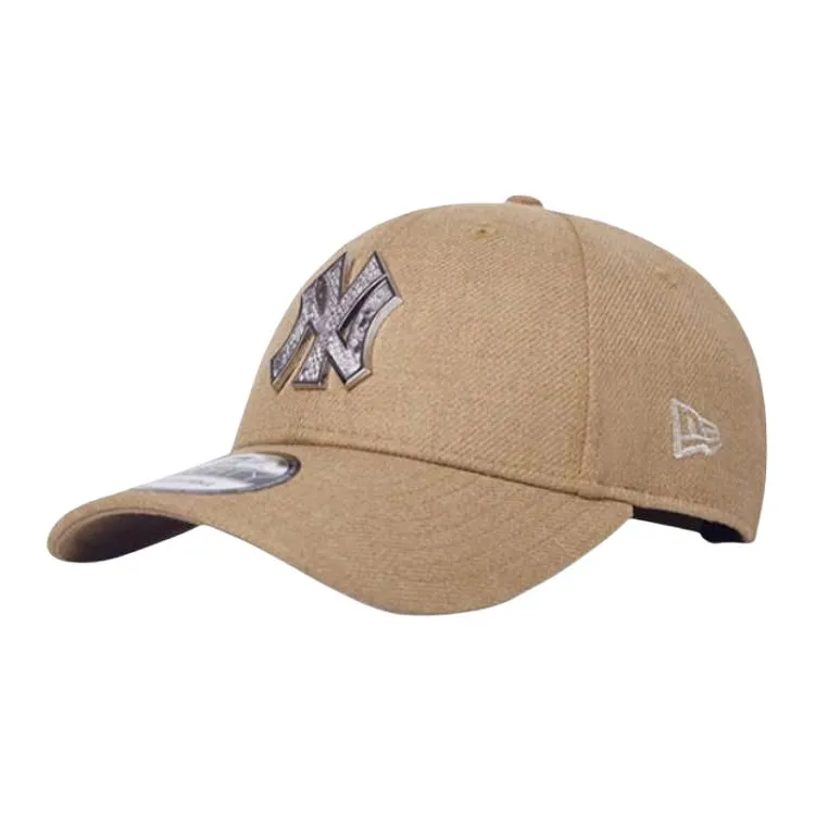 New Era Sheep Wool Baseball Caps Unisex Khaki