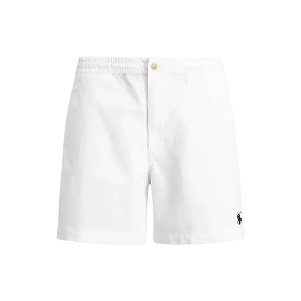Polo Ralph Lauren Casual Shorts Classic Version Men's White