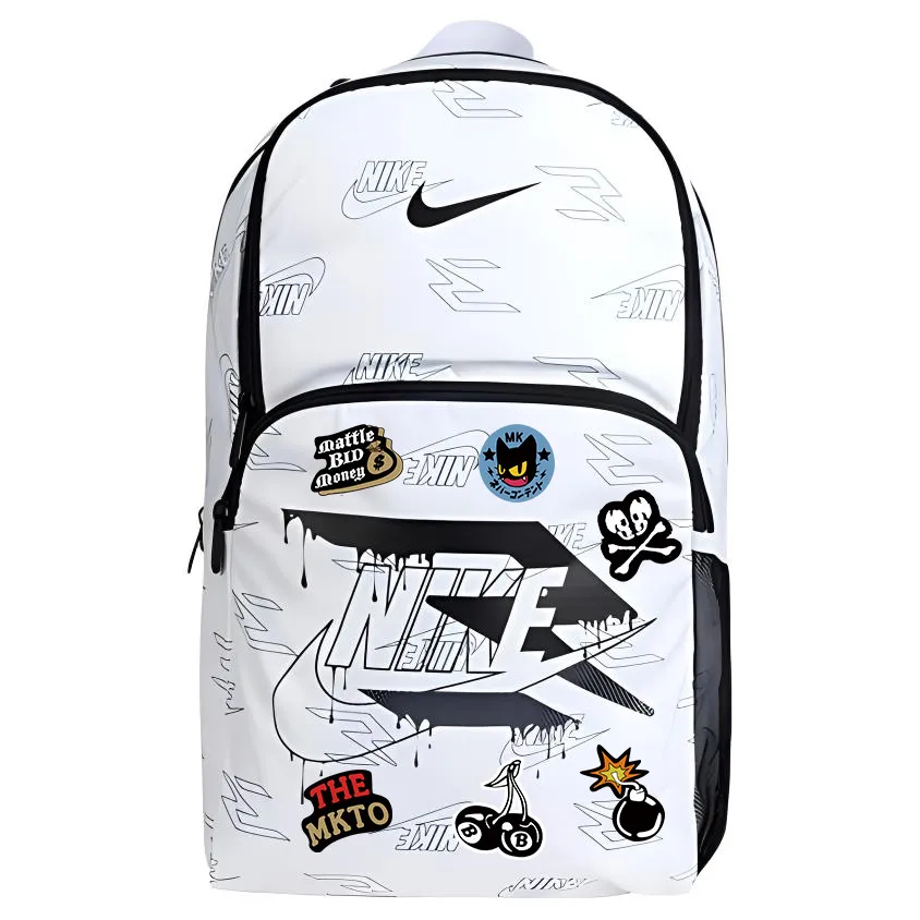Nike Polyester Backpack Unisex White