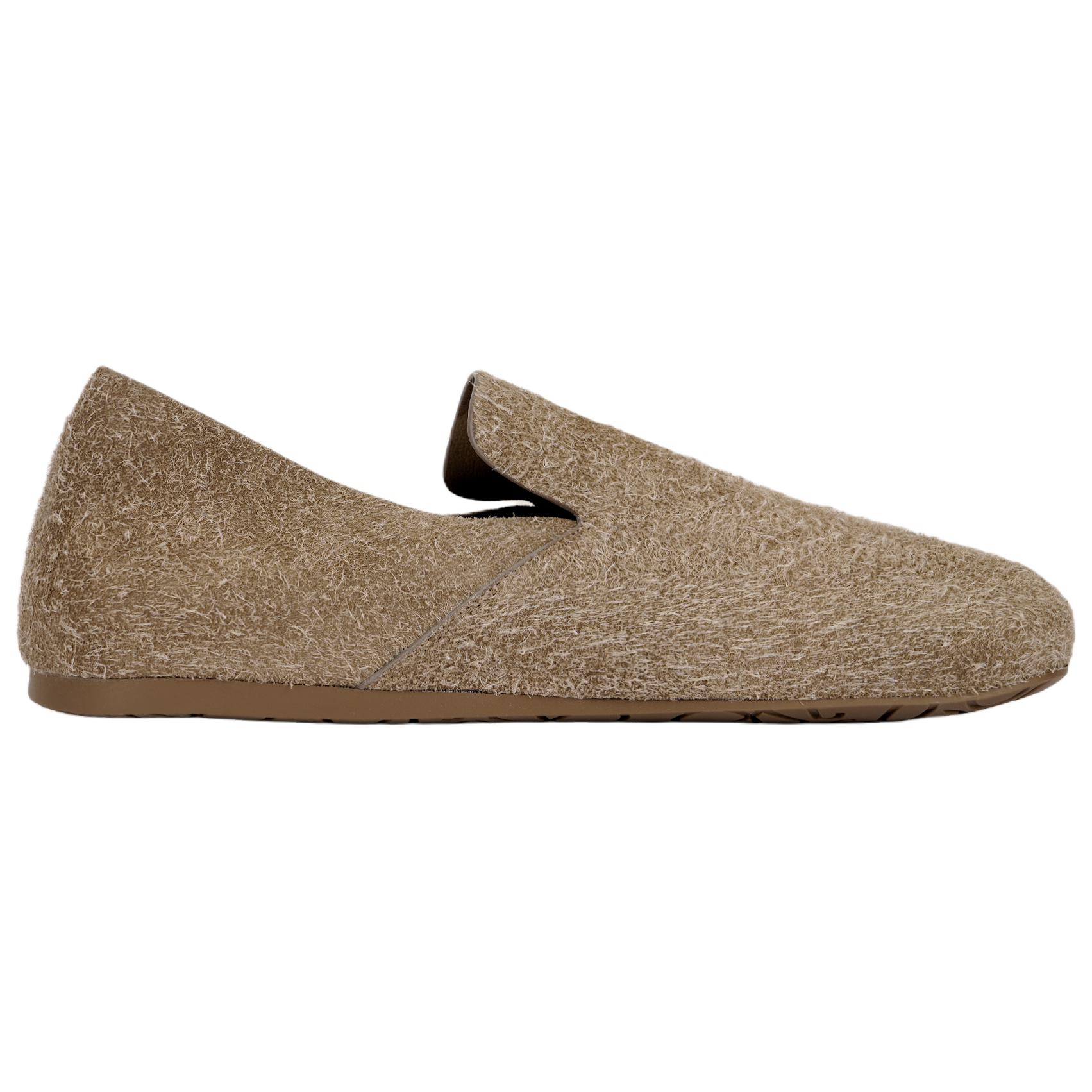 LOEWE Lago Loafers Men's Khaki Green