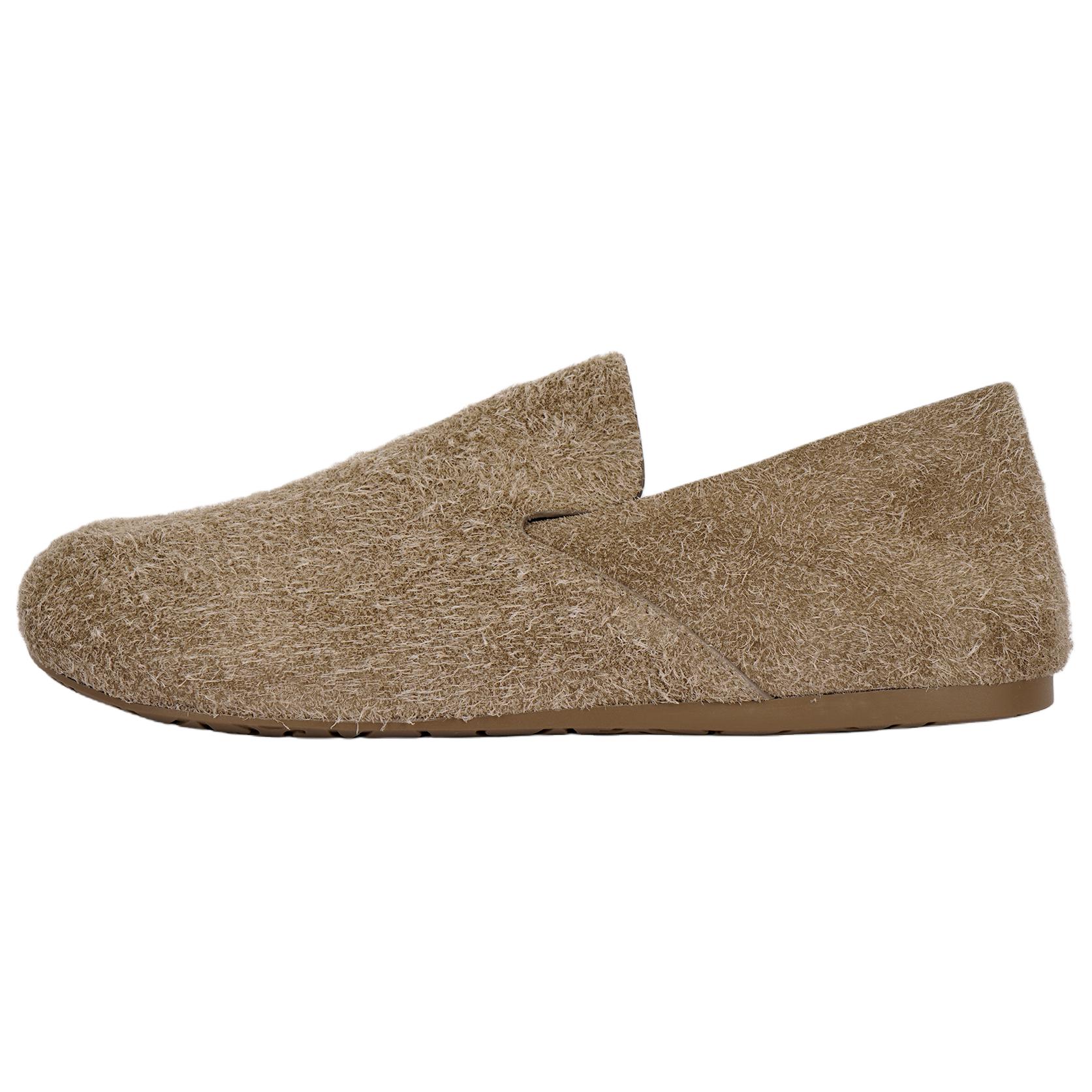 LOEWE Lago Loafers Men's Khaki Green