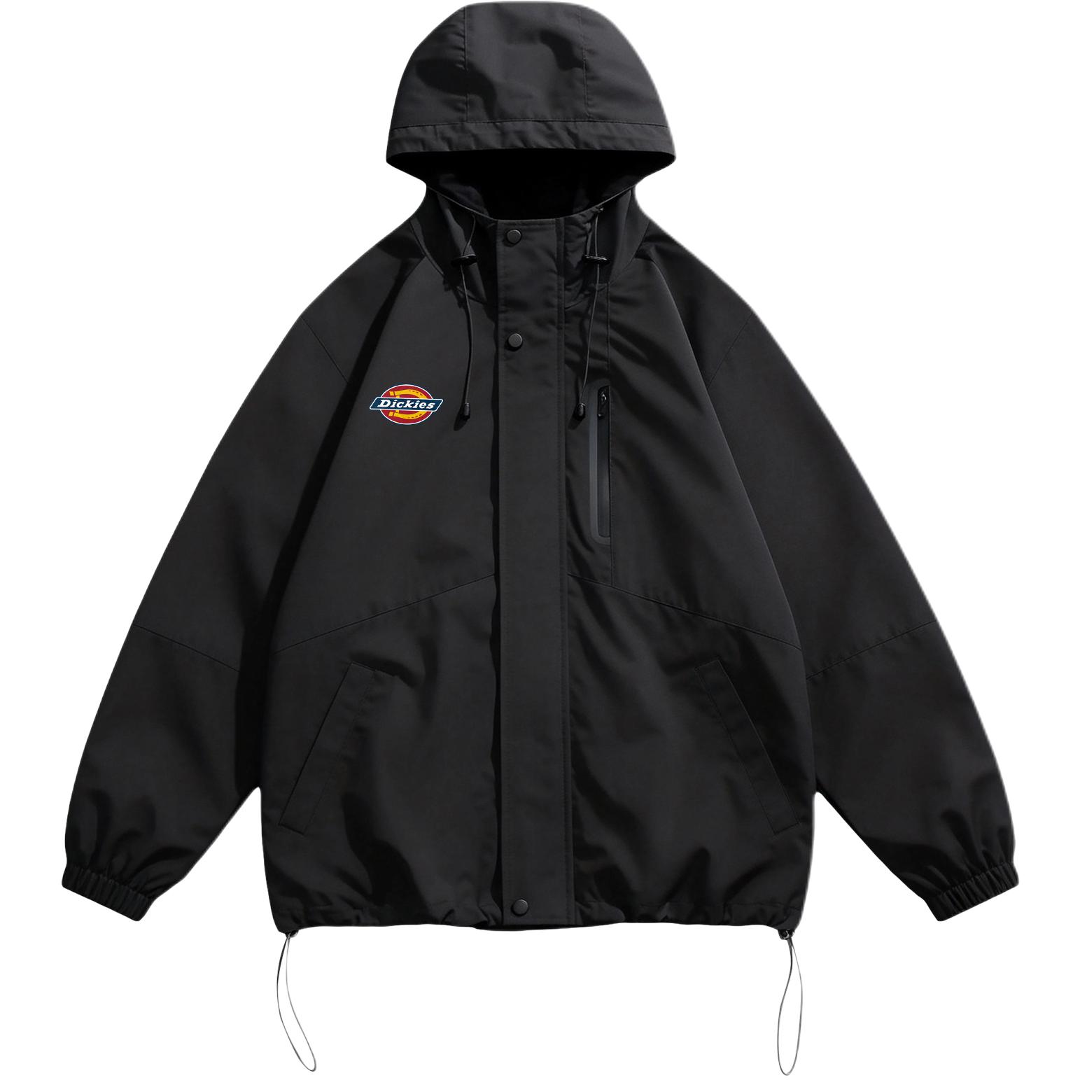 Мужская куртка Dickies Logo (бежево-зеленая) — фото 9