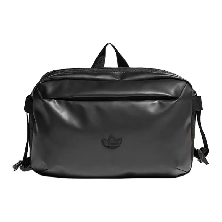Adidas Originals TPU Handbag, Shoulder Bag, Crossbody Bag, Fanny Pack Large Unisex Pure Black