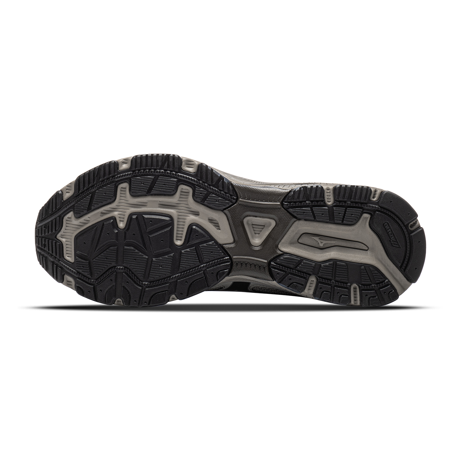 Кроссовки Mizuno Racer S (коричневый) — 泥石灰/岩石灰/暗铁灰 — фото 6
