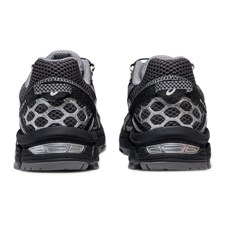 Кроссовки ASICS Gel-Kahana 8 FL (серо-черные) — Серыйчёрный — фото 4